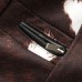 Imitation leather splicing jacket