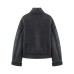 Fur integrated jacket