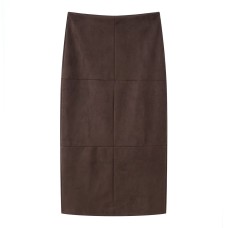 Set of short jacket with collar tie and skirt