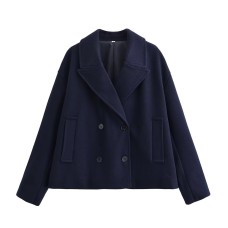 Short woolen jacket