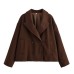 Short woolen jacket