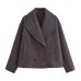 Short woolen jacket