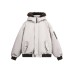 Hooded Cotton Coat with Fur Collar Unisex Casual Thick Warm Outerwear