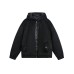 Loose Faux Fur Plush Hooded Warm Quilted Coat
