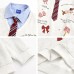 Print Patchwork Mock Two-Piece Loose Versatile Turn-Down Collar Hoodie Unisex