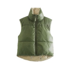 Double sided cotton vest