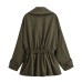 Belt style windbreaker
