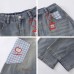 Embroidery Patchwork Jeans Unisex Unique Design Loose Casual Wide Leg Pants