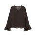 Versatile layered decorative top for women's clothing