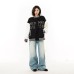 Pearl Embroidery Patchwork Color-Blocked Baseball Jacket for Women, Couple Casual Loose Jacket