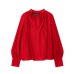 Lantern sleeve shirt top