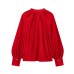 Lantern sleeve shirt top