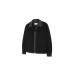 Retro Blended Stripe Spliced Mock Two-Piece Raw Edge Clean Fit Minimalist Jacket for Men