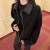 Retro Blended Stripe Spliced Mock Two-Piece Raw Edge Clean Fit Minimalist Jacket for Men
