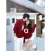 Couples' Autumn/Winter Christmas/New Year Red Thick Knit Sweater Pullover for Women and Men