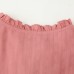 Contrast embroidered long sleeved shirt