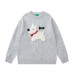 Red Knitted Dog Sweater Casual Loose Fit