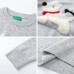 Red Knitted Dog Sweater Casual Loose Fit