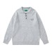 Minimalist Small Label Polo Neck Sweater Couple Loose Versatile Casual Knitwear