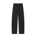 Versatile zipper high waisted pants for women's wear