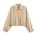 Puff zipper jacket