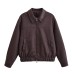 Suede textured jacket