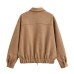 Suede textured jacket