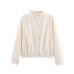 Button decoration loose casual jacket
