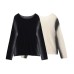 Fading effect printed long sleeves