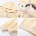 Hooded Zip-Up Sweatshirt Unisex Autumn Loose Casual Versatile Outerwear