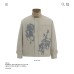 Print Color-Blocked Lapel Jacket Unisex Autumn/Winter New Loose Workwear Outerwear