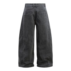 Knife-Edge Jeans Unisex Loose Fit Casual Long Pants