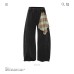 Distressed Deconstructed Sweatpants Unisex Loose Slim Fit Casual Long Pants