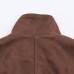 Suede leather jacket