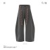 Color-blocked Tie Knife Pleat Trousers Loose Straight Leg Drapey Baggy Slimming Color-blocked Tie Knife Pleat Trousers Loose Straight Leg Drapey Baggy Slimming