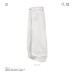 Design White Denim Pants Men High-Quality Contrast Stitching Wide Leg Loose Long Pants