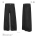 High-End Raw Black Denim Pants Unisex Straight Loose Zipper Detail Clean Fit Trousers High-End Raw Black Denim Pants Unisex Straight Loose Zipper Detail Clean Fit Trousers