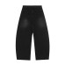 Creative Denim Pants  Patchwork Print Decoration, Mid-Waist Casual Jeans