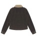 Creative Solid Color Women's Zip-Up Coat with Fur Collar Cotton Jacket