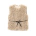 Round neck woolen vest for women in autumn