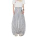 Star Pendant Gift Plaid Knife Cut Casual Pants Women Drape Wide Leg Loose Lazy Style Straight Leg Floor Length Pants