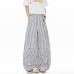 Star Pendant Gift Plaid Knife Cut Casual Pants Women Drape Wide Leg Loose Lazy Style Straight Leg Floor Length Pants