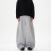 Deconstructed Design Knife-Shape Casual Pants for Men, Loose-Fit Sport Sweatpants, Trendy Wide-Leg Versatile Long Trousers