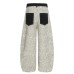 Patchwork Casual Wide Leg Pants Youth Trendy Knife Cut Casual Pants Patchwork Casual Wide Leg Pants Youth Trendy Knife Cut Casual Pants