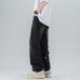 Vintage Zipper Denim Pants Men's  High Street Cool Style Loose Trendy Wide Leg Straight Casual Long Pants