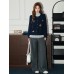 Round Neck Knit Cardigan for Women Cartoon Embroidery Sweater Coat Round Neck Knit Cardigan for Women Cartoon Embroidery Sweater Coat