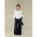 Style False Two-Piece Plaid Patchwork Knit Sweater Women's Loose Lazy Feel Outerwear