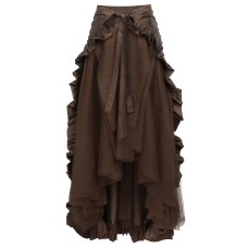 Solid color tulle skirt for women