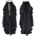 Solid color tulle skirt for women