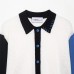 Color blocking knitted patchwork top